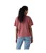 Womens/ladies Vintage Cotton T-shirt Berry Levis-3