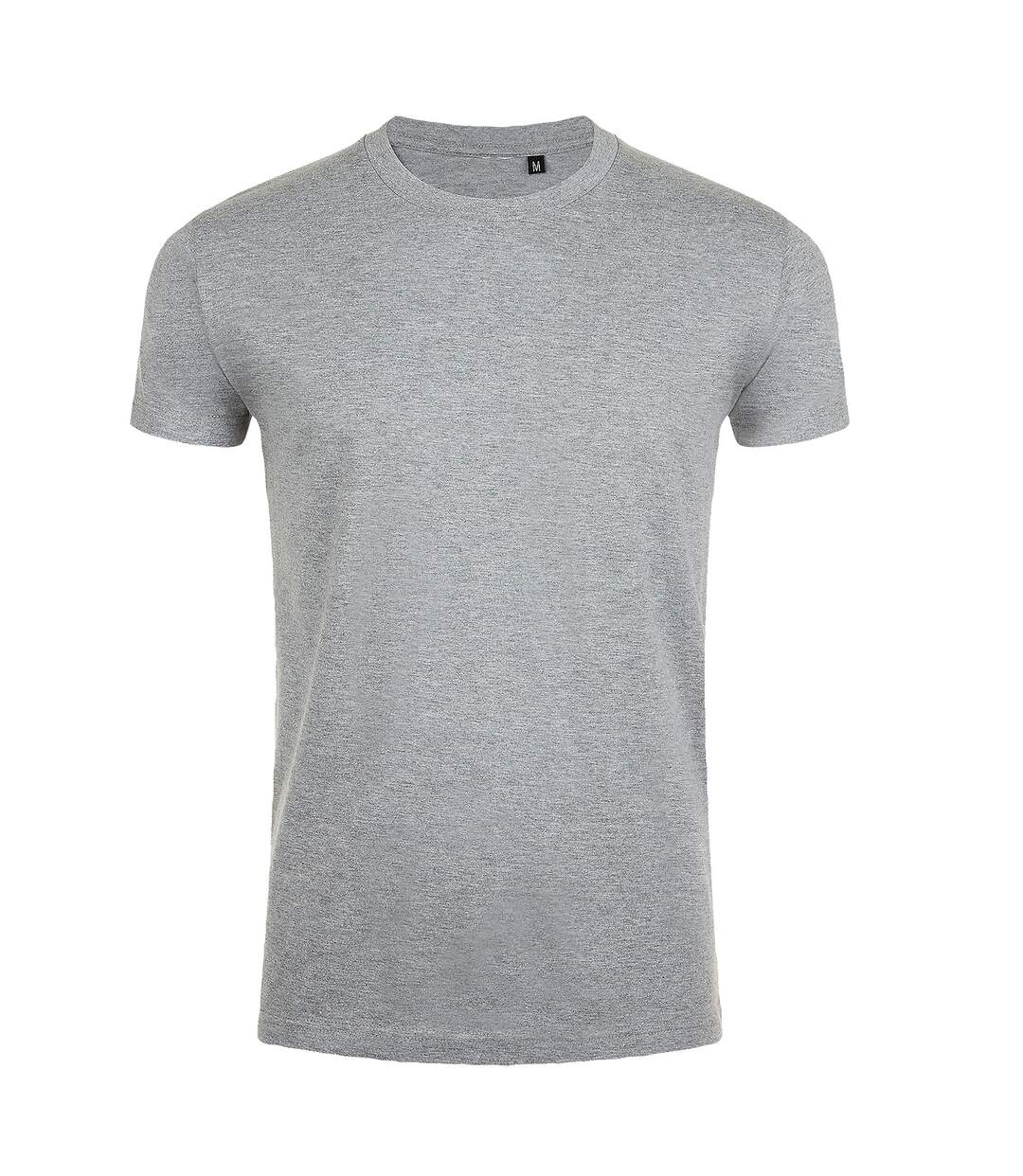 Imperial t-shirt à manches courtes et coupe ajustée homme gris marne SOLS