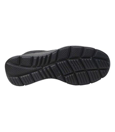 Baskets Satisfaction Homme Noir Skechers