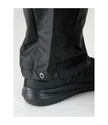 Mens D555 Elba Packaway Kingsize Over Trousers Black Duke