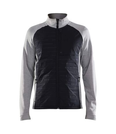 Craft Mens ADV Unify Hybrid Jacket (Grey Melange/Black) - UTBC5145