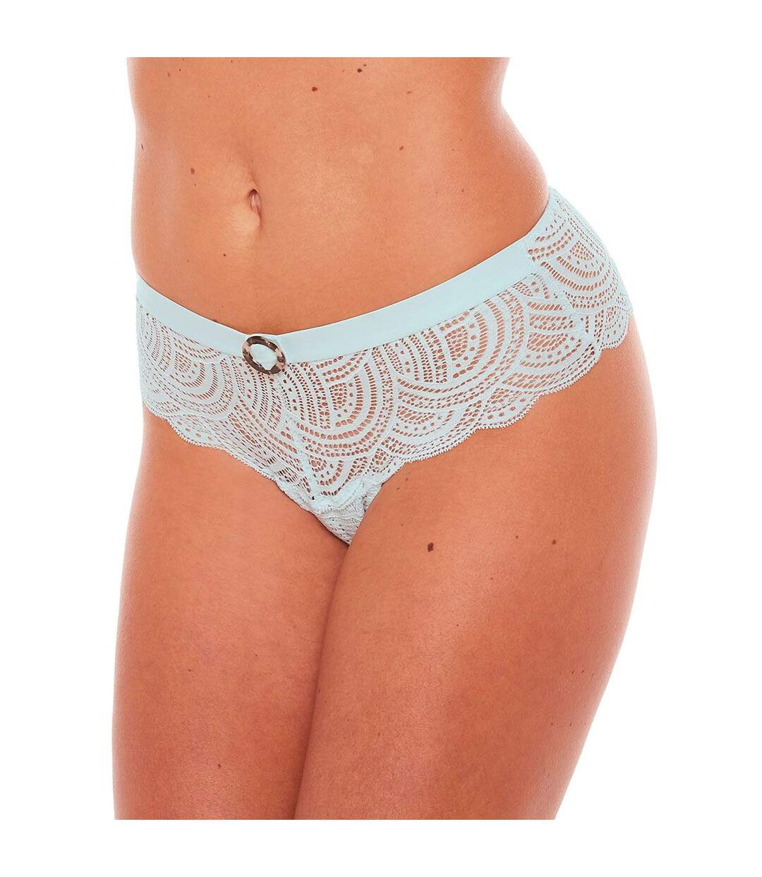 Shorty tanga bleu Déesse-2