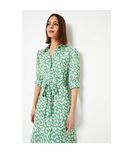 Robe mi-longue femme vert Dorothy Perkins