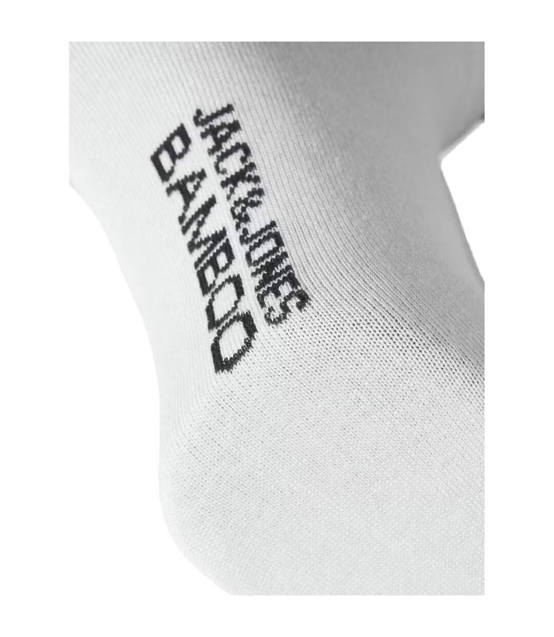 Pack Of 5  Unisex Adult Dongo Ankle Socks  White Jack And Jones-2