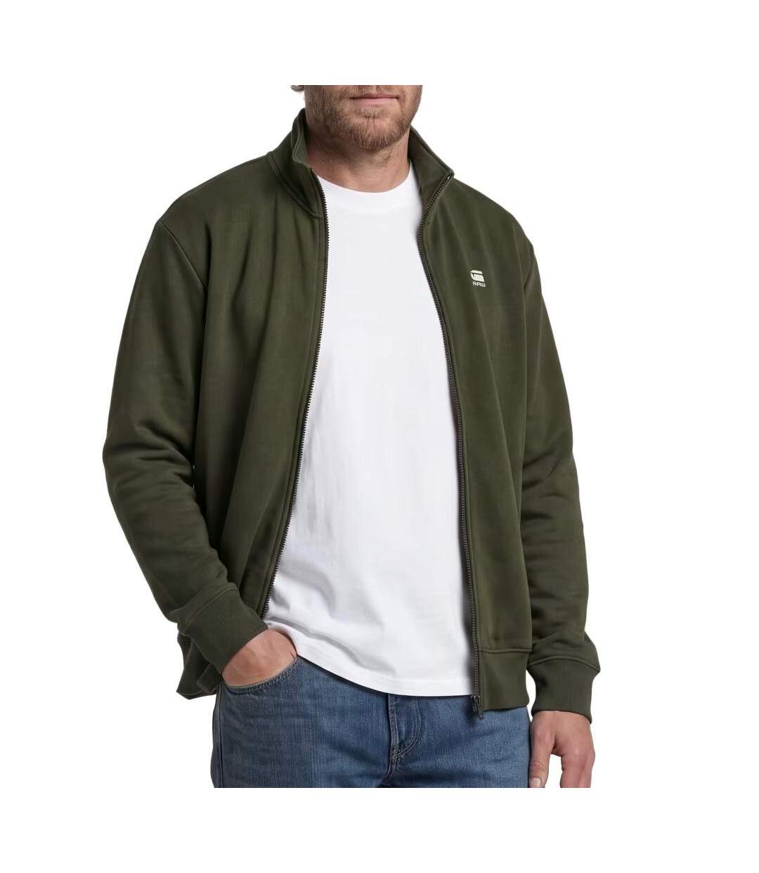 Sweat kaki homme g-star raw cores-2