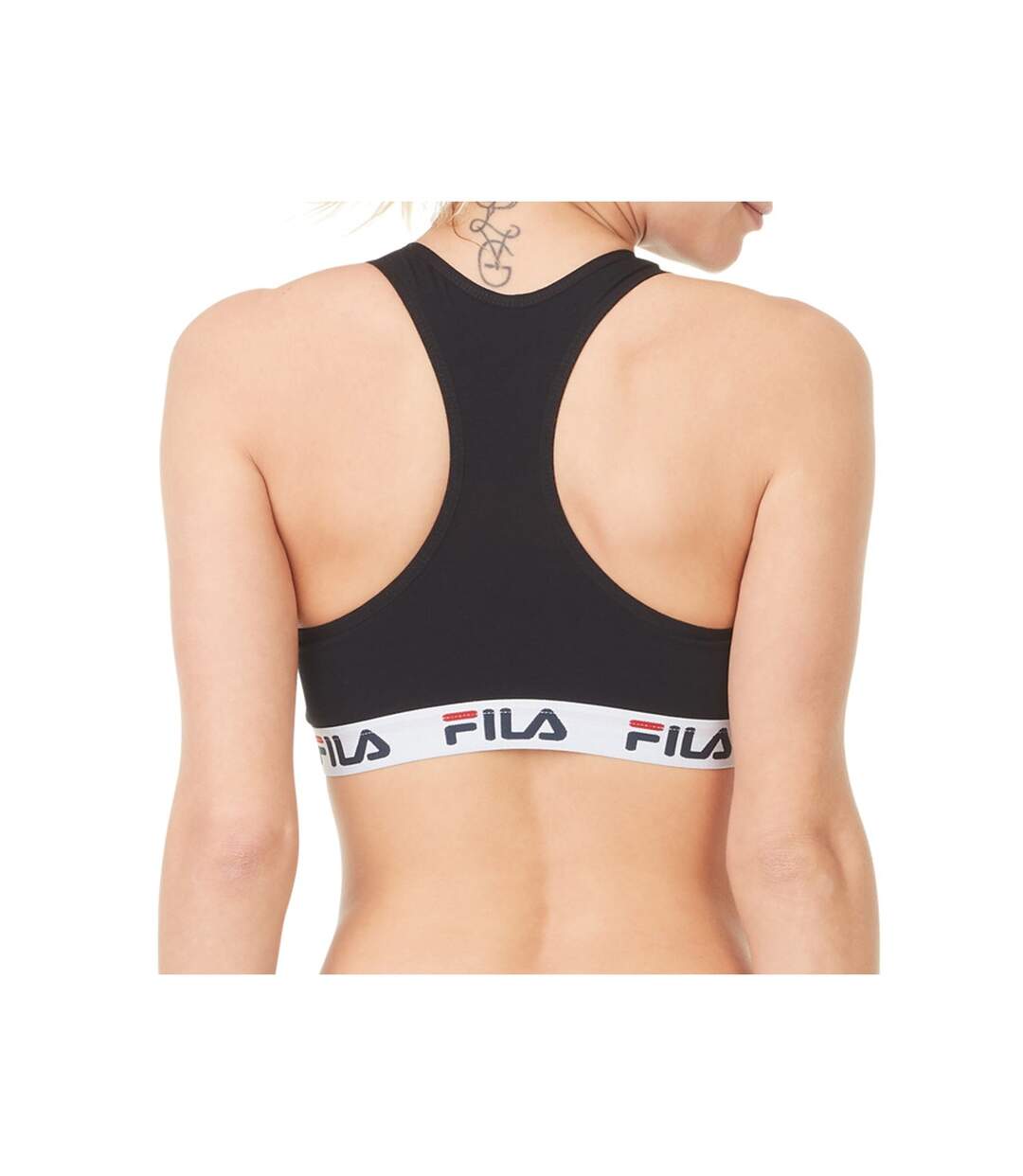 Lot de 3 Brassières coton femme FU6042 Uni Fila