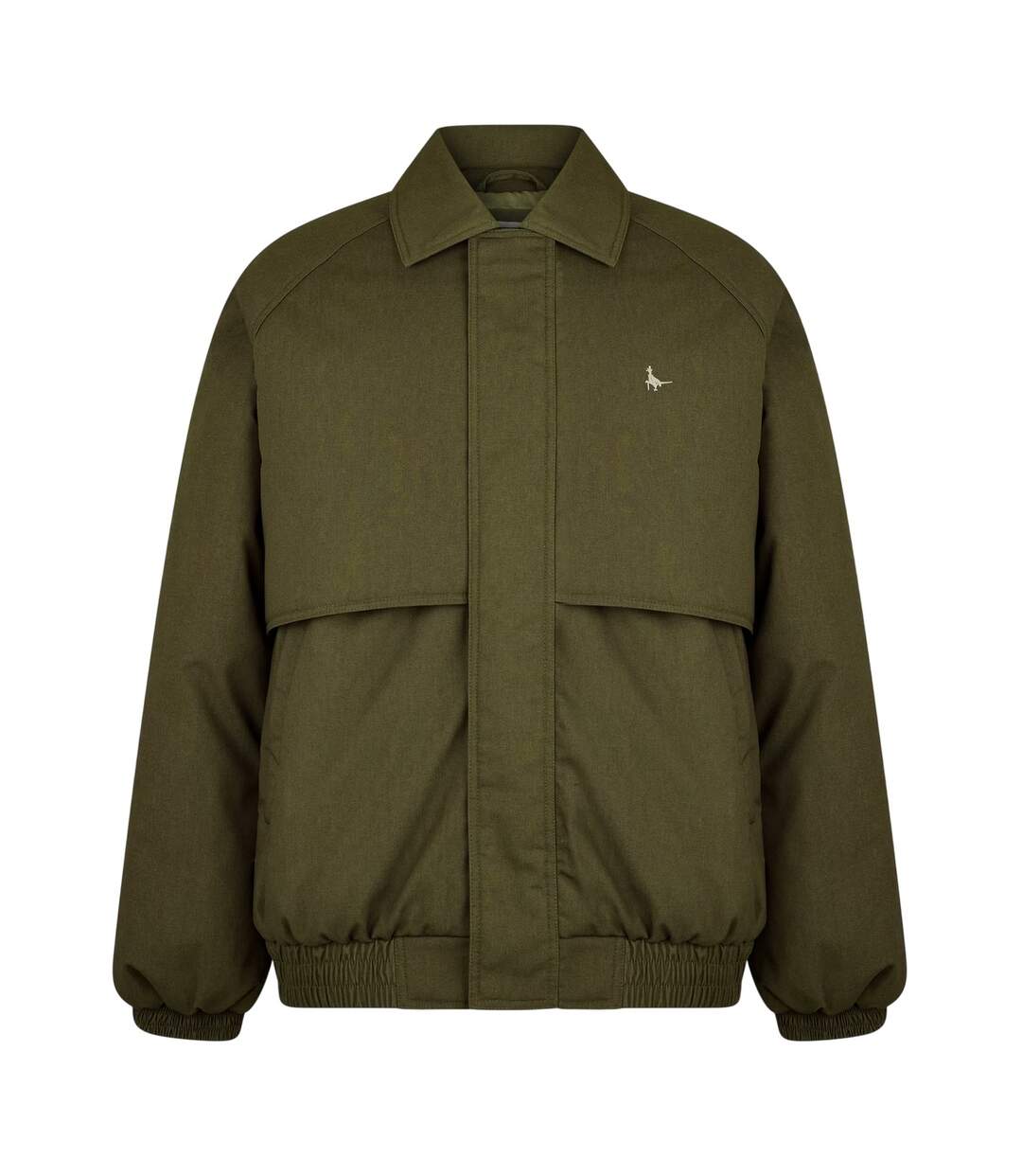 Blouson Harrington Homme Vert Kaki Jack Wills-2