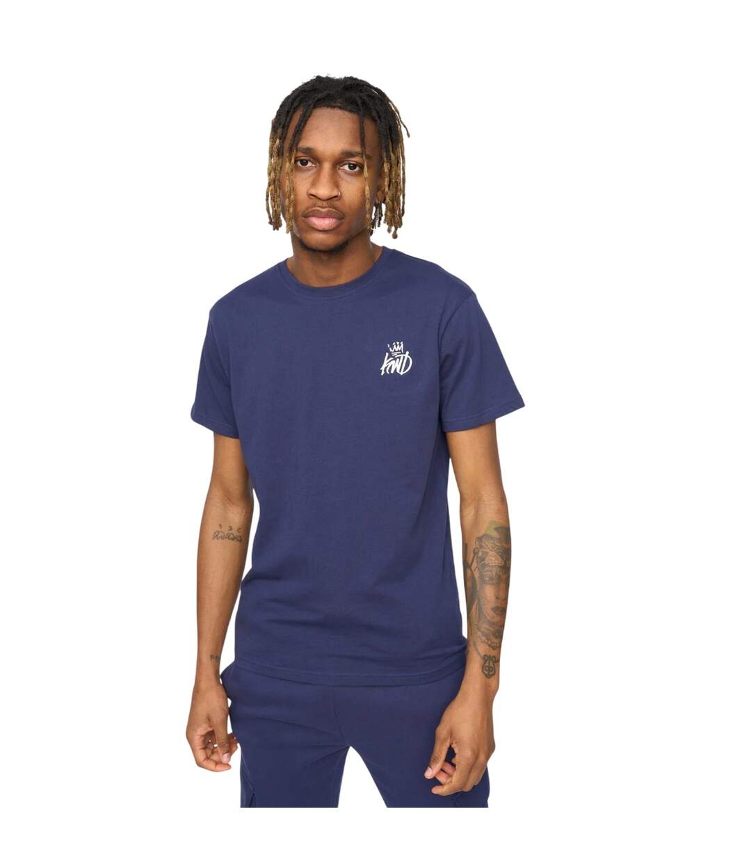 Mens Crosby T-shirt Navy Kings Will Dream-2