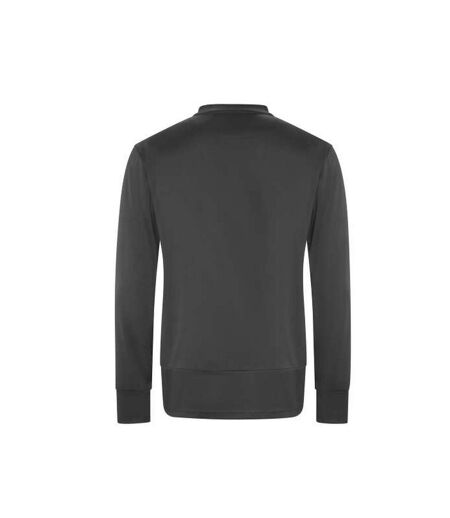T-shirt Manches Longues Active Adulte Charbon Uni Just Cool
