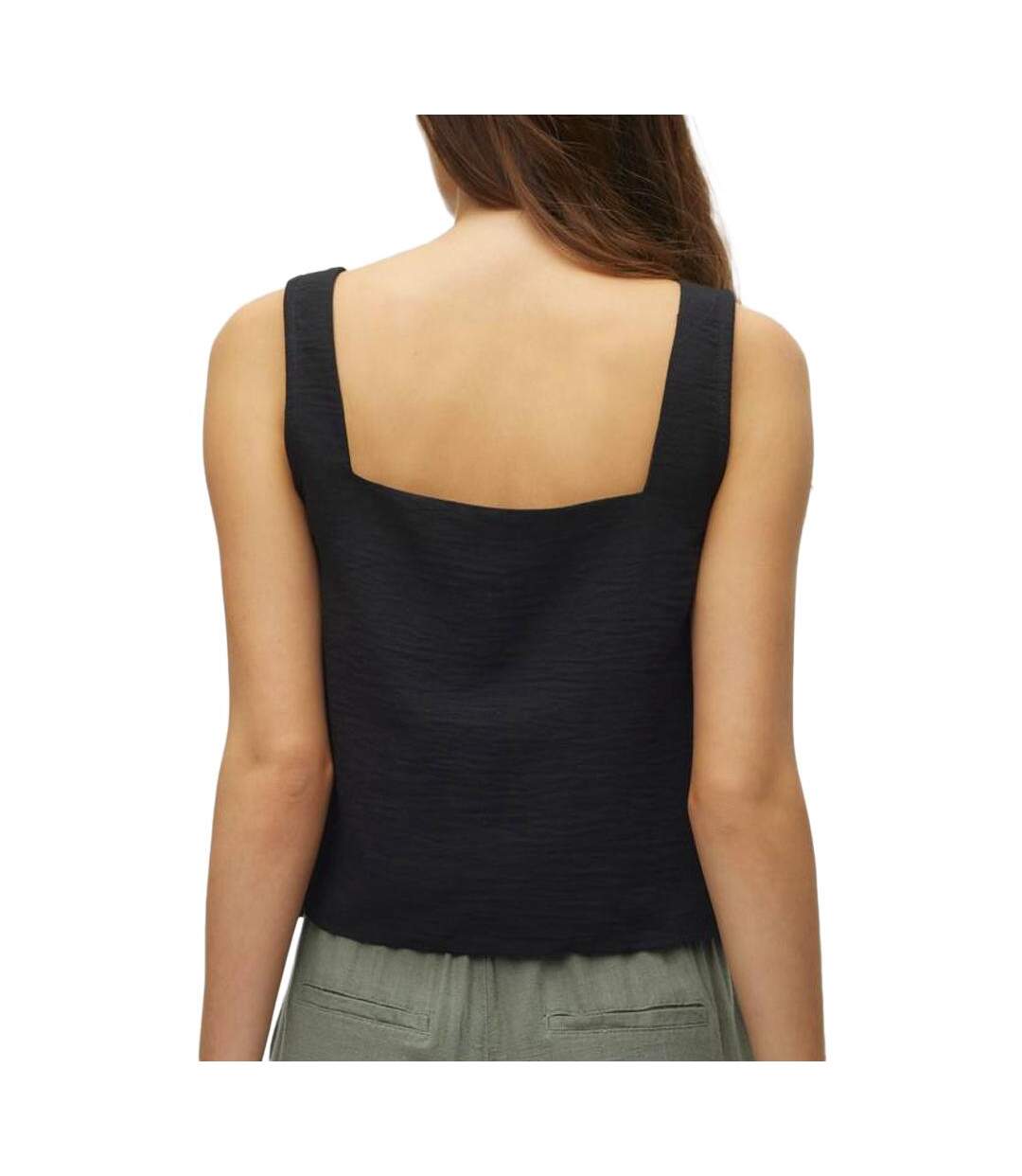 Top noir femme vero moda kita - l-2