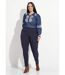 Pantalon extensible taille élastiquée-3