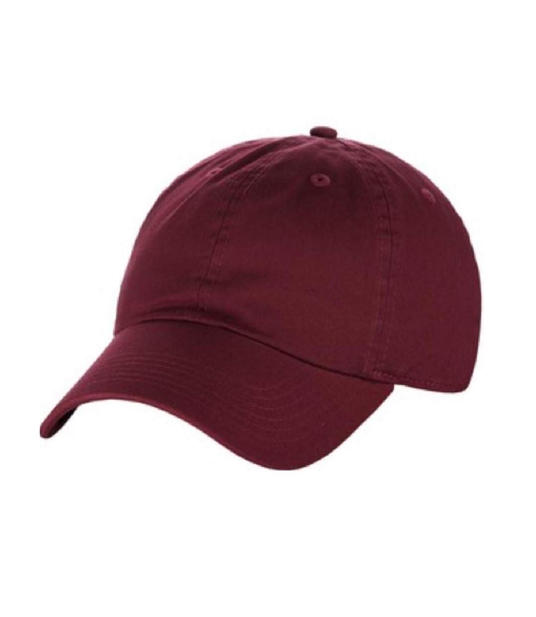 Casquette Baseball Adulte Unisexe Bordeaux Beechfield-3
