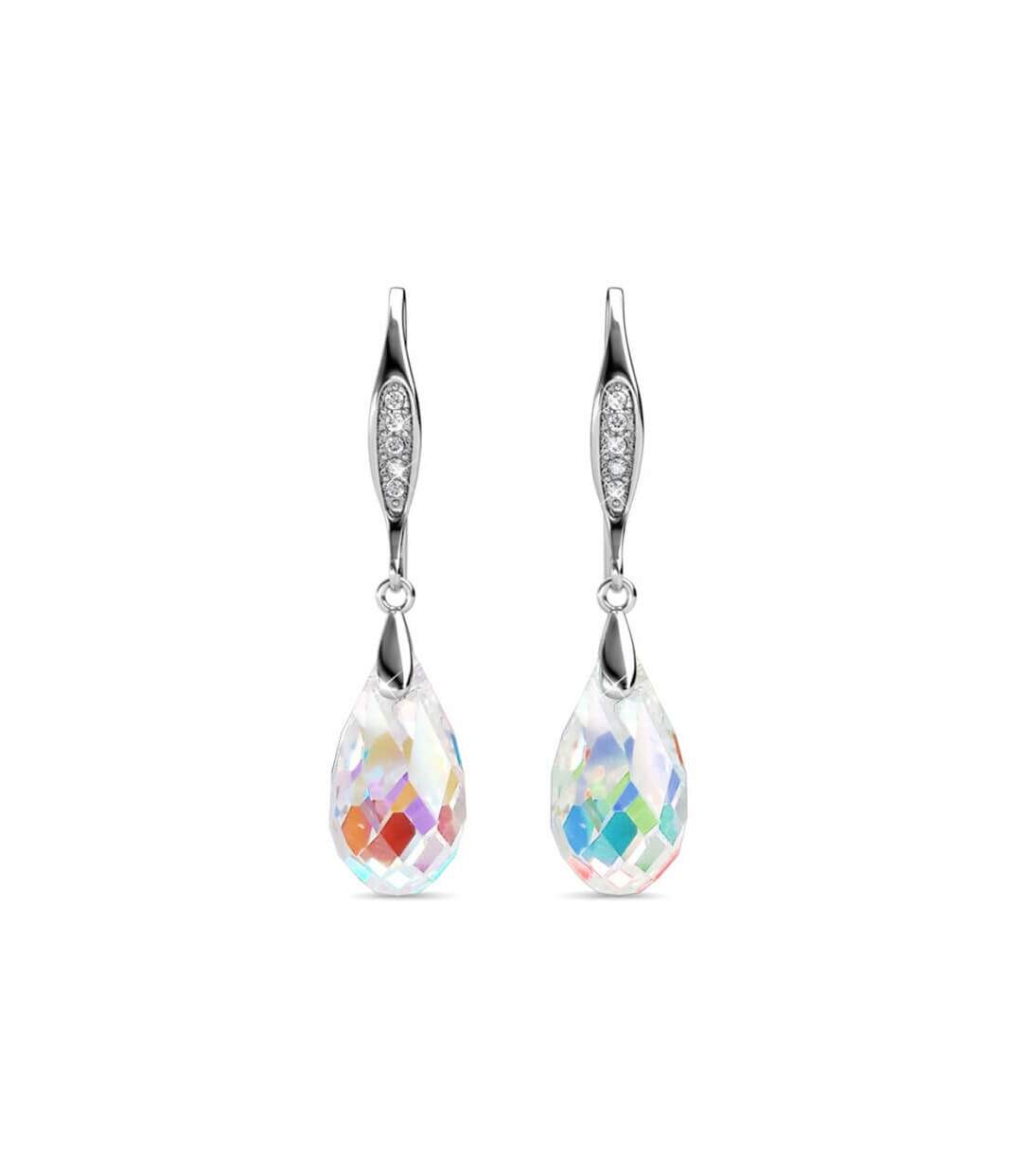 Boucles d'oreilles Droplet Hook, Cristal d'Autriche-2