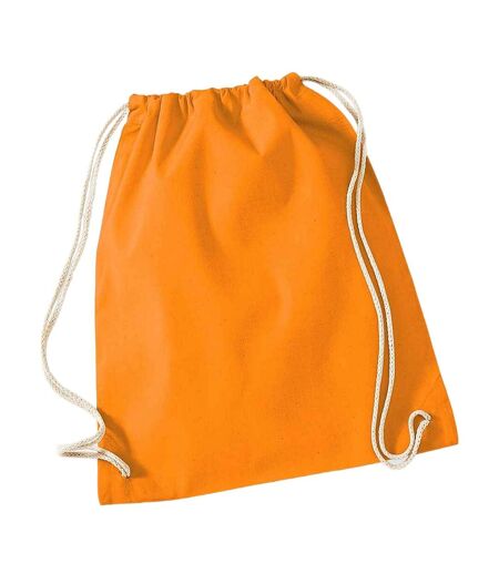 Sac à cordon taille unique orange Westford Mill