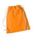 Sac à cordon taille unique orange Westford Mill-1