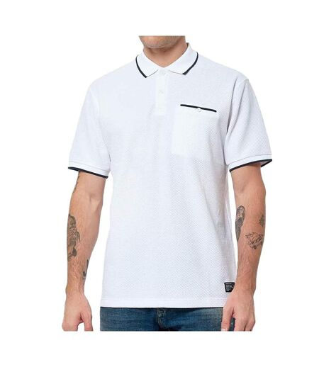 Polo blanc homme kaporal celes