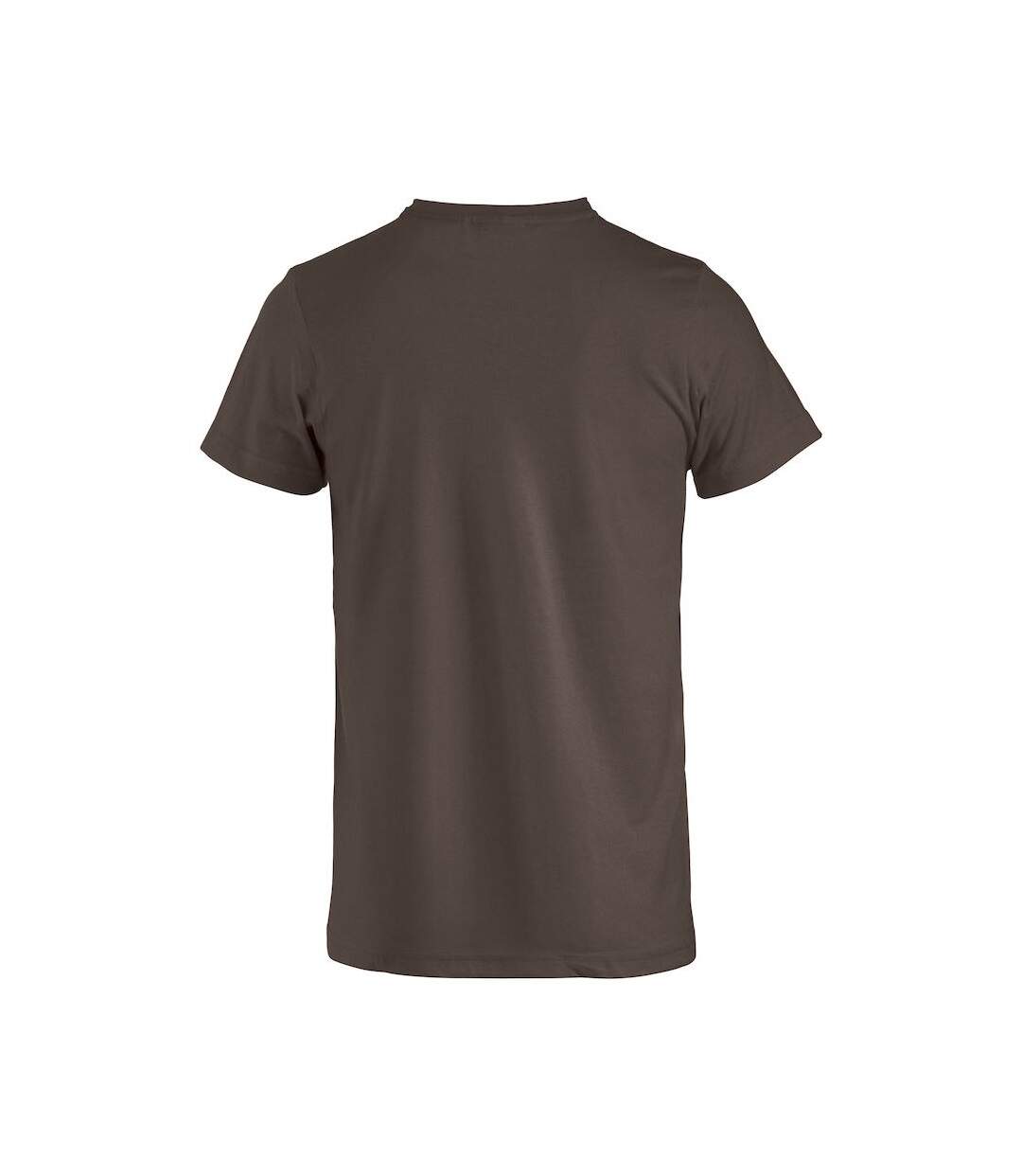 T-shirt basic homme moka foncé Clique