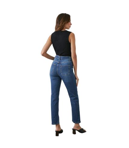 Principles Womens/Ladies Mom Jeans (Blue)