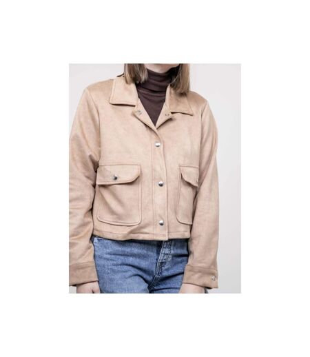 Veste en suedine UPERLA - Dona X Lisa