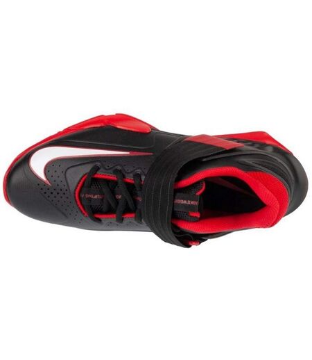 Baskets Style Logo Savaleos Homme Noir Rouge Nike