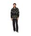 Mens Aztec Fleece Long-sleeved Sweatshirt Green Brave Soul-1