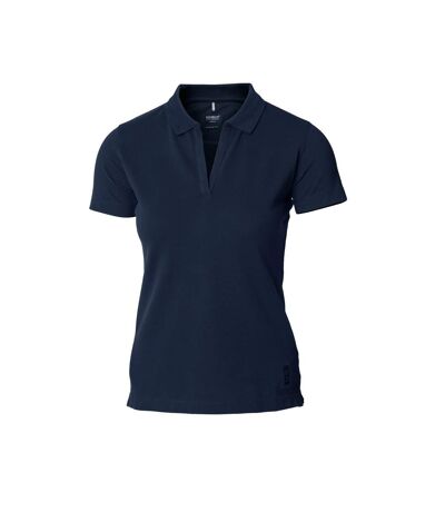 Nimbus Womens/Ladies Harvard Stretch Deluxe Polo Shirt (Navy) - UTRW5147