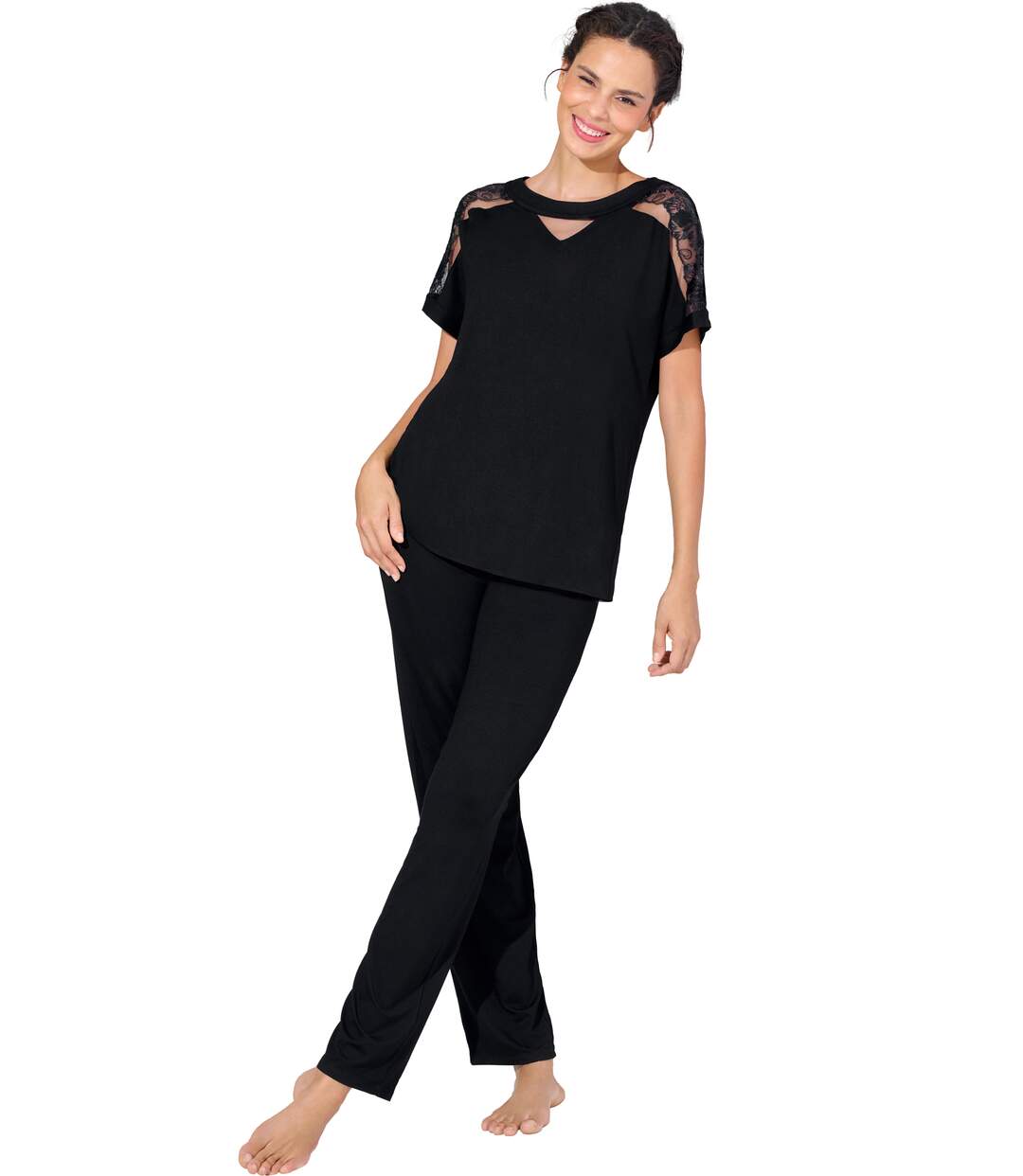 Pyjama pantalon t-shirt EMINENCE Lisca