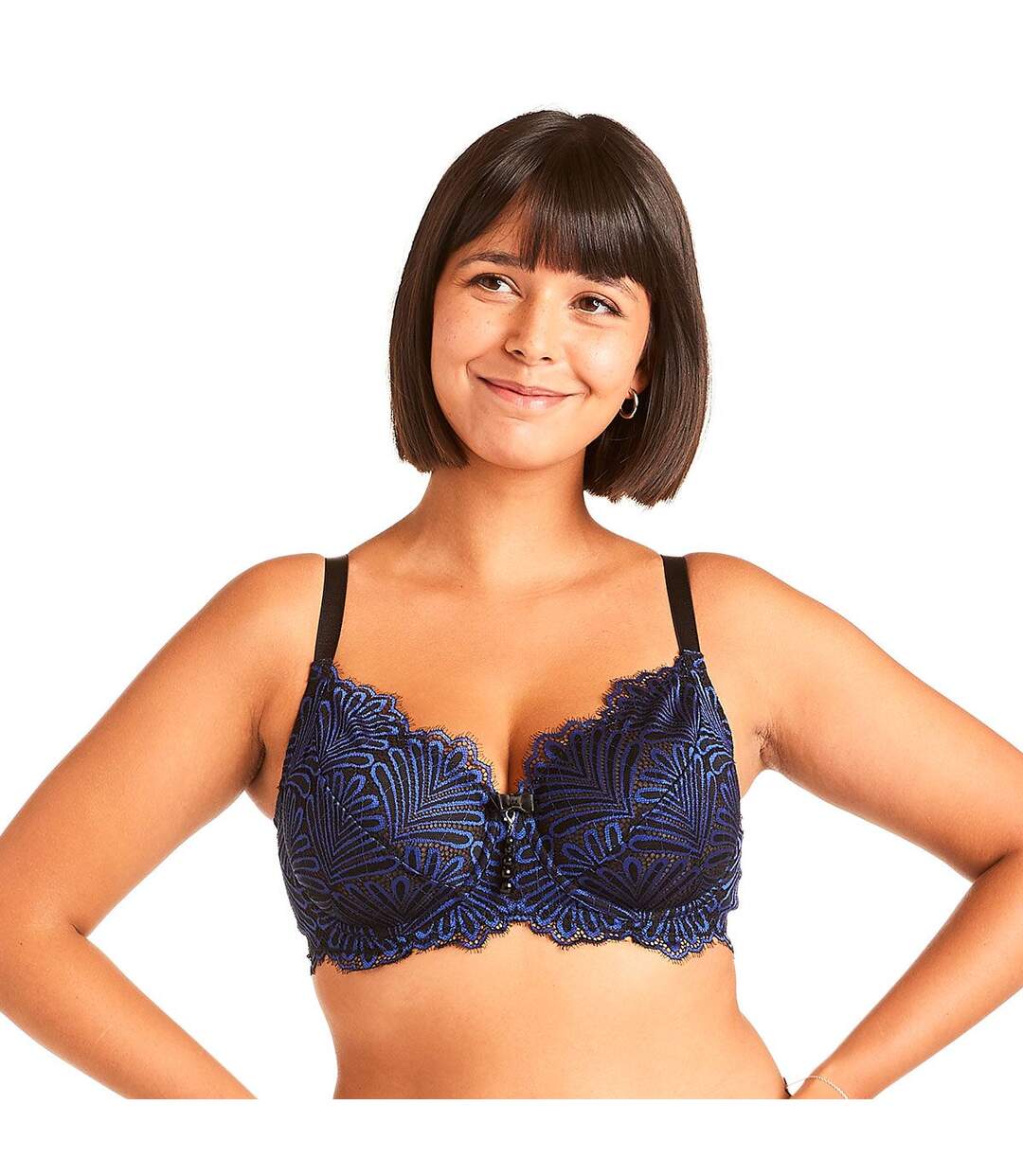 Soutien-gorge grand maintien bleu Abordage