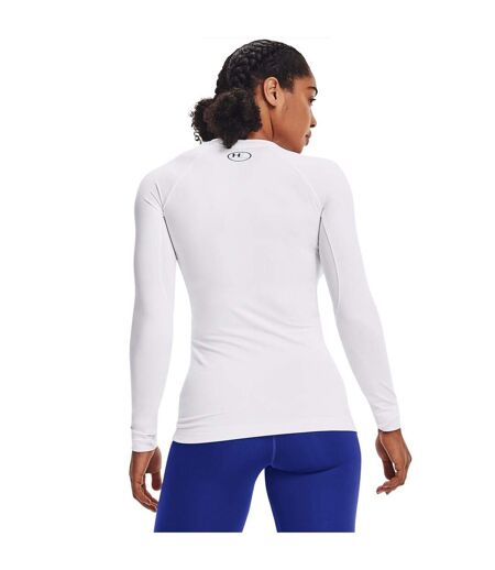 Womens/ladies Slim Competition Shirt White Under Armour
