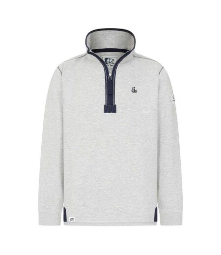 Sweat Homme Gris Chiné Lazy Jacks