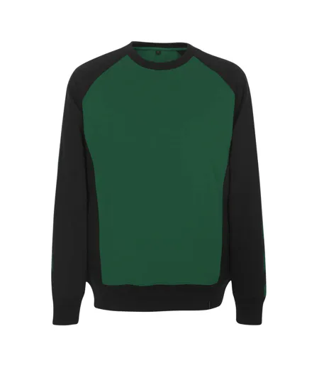 Mens Witten Unique Sweatshirt Green Black Mascot