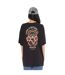 T-shirt femme col rond avec imprimé devant et dos Flower Vondutch-3