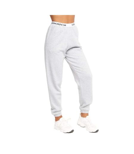 Crosshatch Womens/Ladies Jacklight Sweatpants (Dusty Pink) - UTBG189