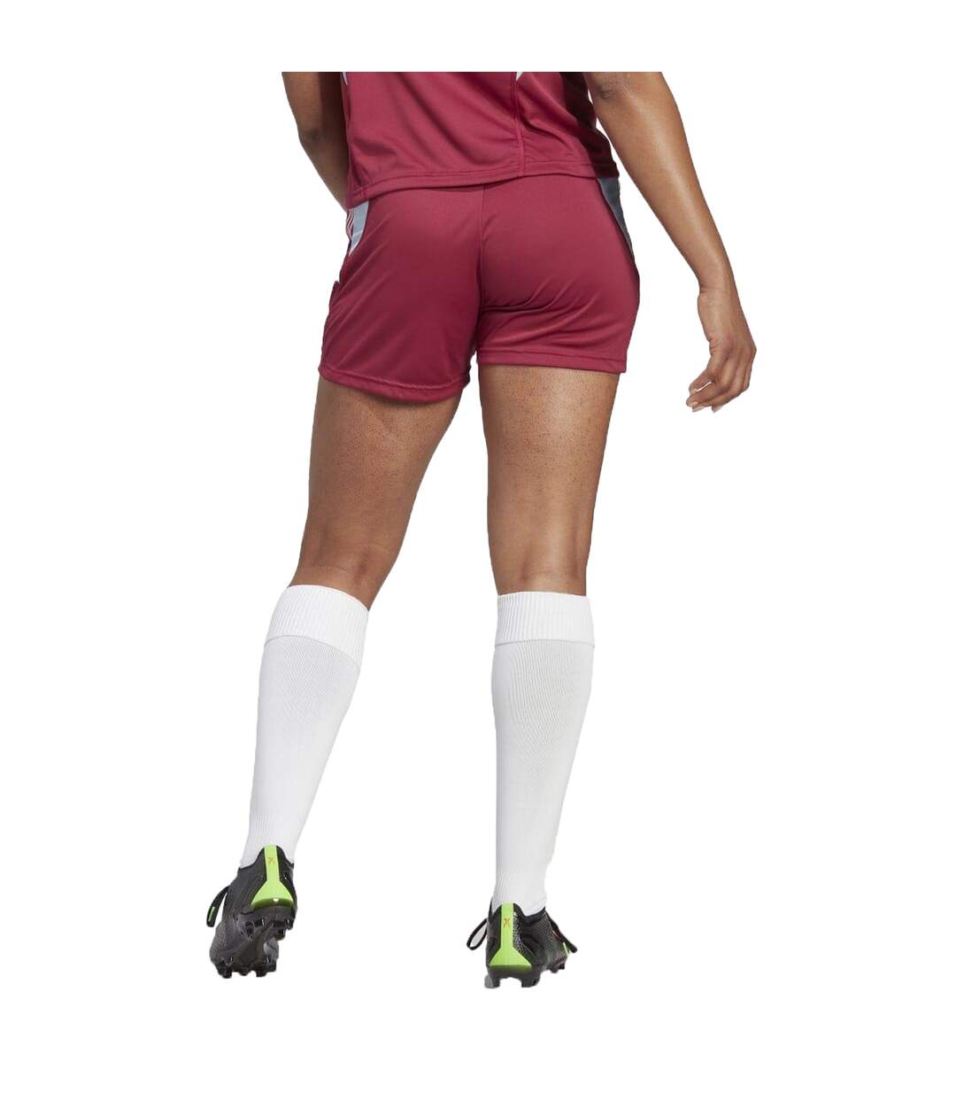 Womens/ladies Tiro 23 Spain Training Shorts Red Adidas-2