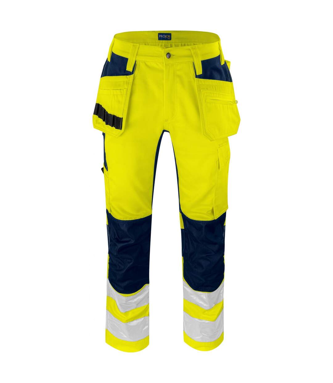 Pantalon cargo homme jaune / bleu marine Projob