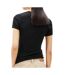 T-shirt slim noir femme tommy hilfiger linear-2