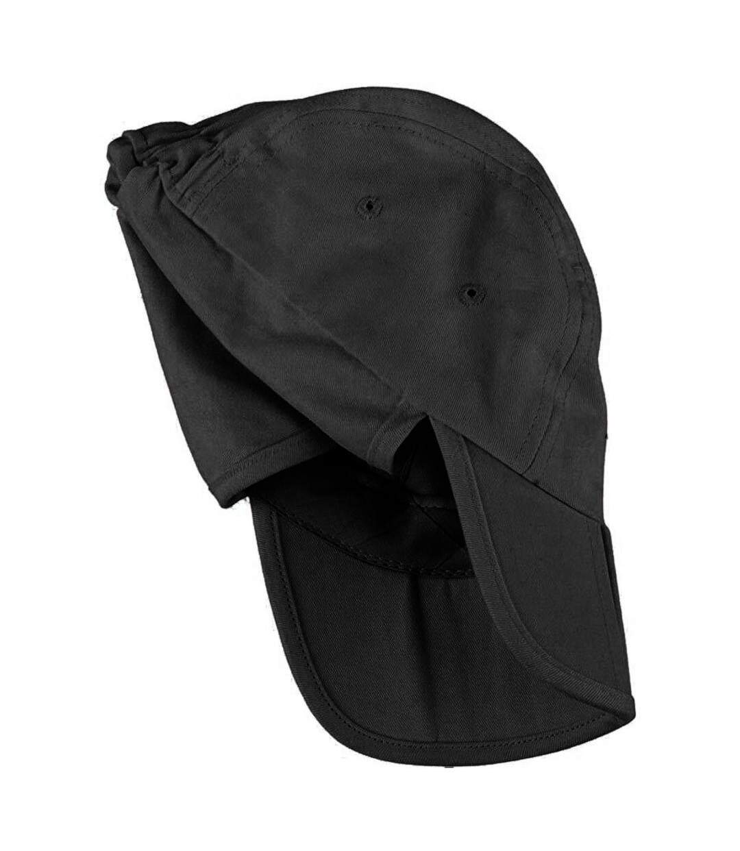 Casquette Légionnaire Pliable Adulte Unisexe Noir Result-3