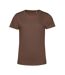 T-shirt #inspire E150 Femme Moka B&C-1