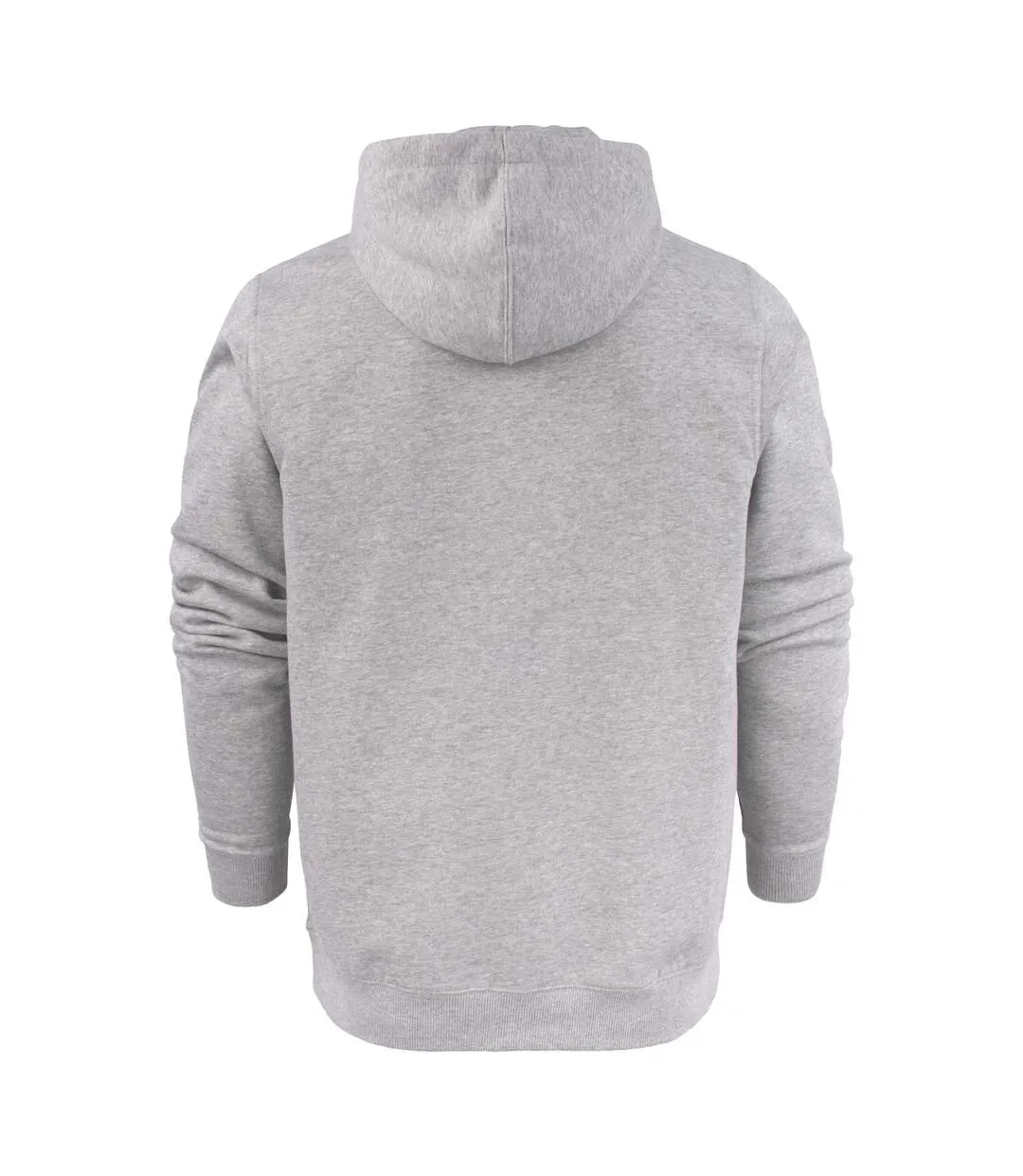 Womens/ladies Fastpitch Hoodie Grey Melange Printer-2