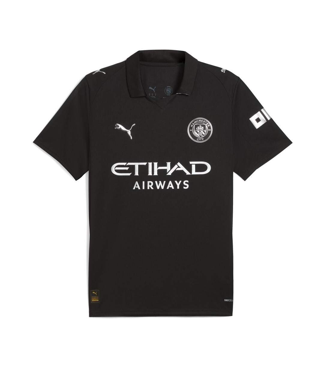 Manchester city maillot réplica extérieur noir homme puma 25/26-1