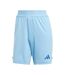Unisex Adult T24 Goalkeeper Shorts Blue Burst Adidas-1