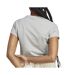 T-shirt gris femme adidas w flower cro - l-2