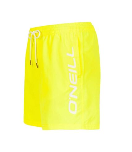 Short de bain Jaune Fluo Homme O'Neill Cali 16 - L