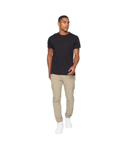 Mens Waylon Woven Cargo Trousers Stone Kings Will Dream