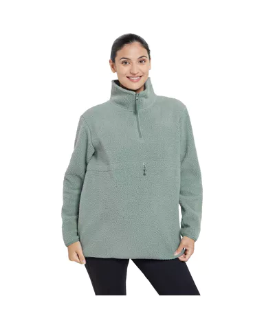 Haut Polaire Cosy Femme Vert Mountain Warehouse