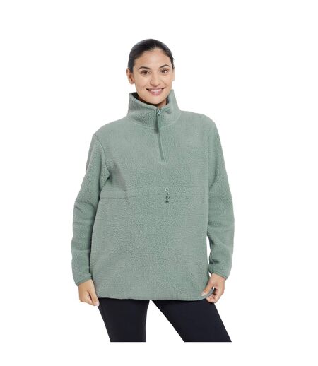 Haut Polaire Cosy Femme Vert Mountain Warehouse