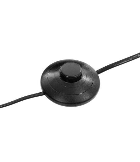 Lampadaire en métal Contempo Chic - H. 175 cm - Noir