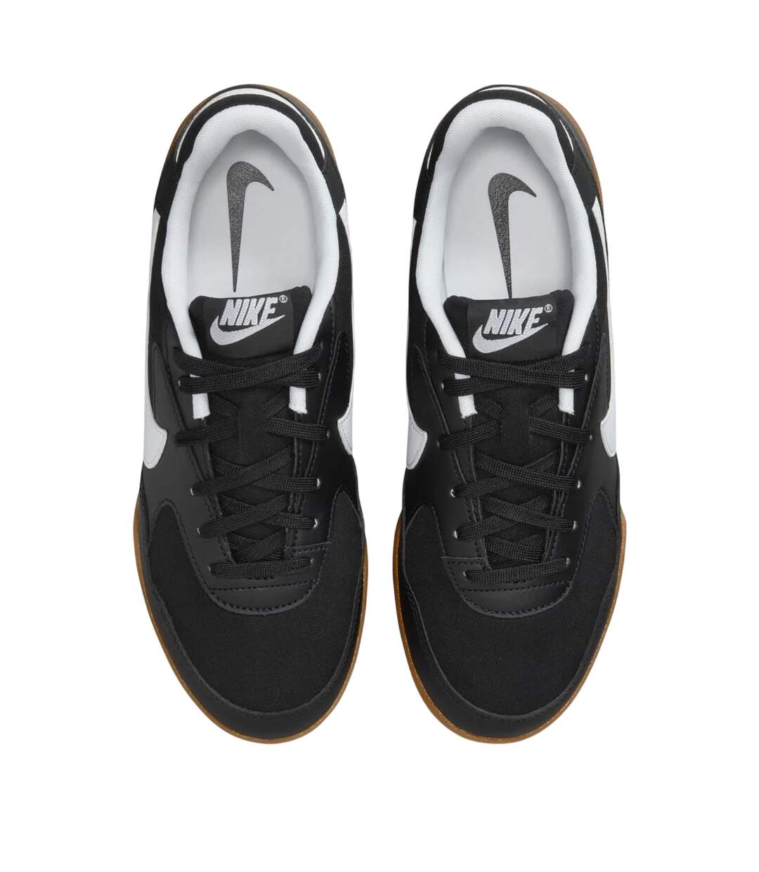 Chaussures Manta Femme Noir Blanc Marron Pâle Nike-4