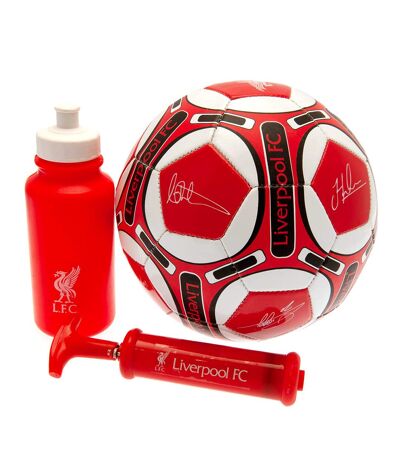 Liverpool FC Signature Gift Set (Red/White) (One Size) - UTTA10119