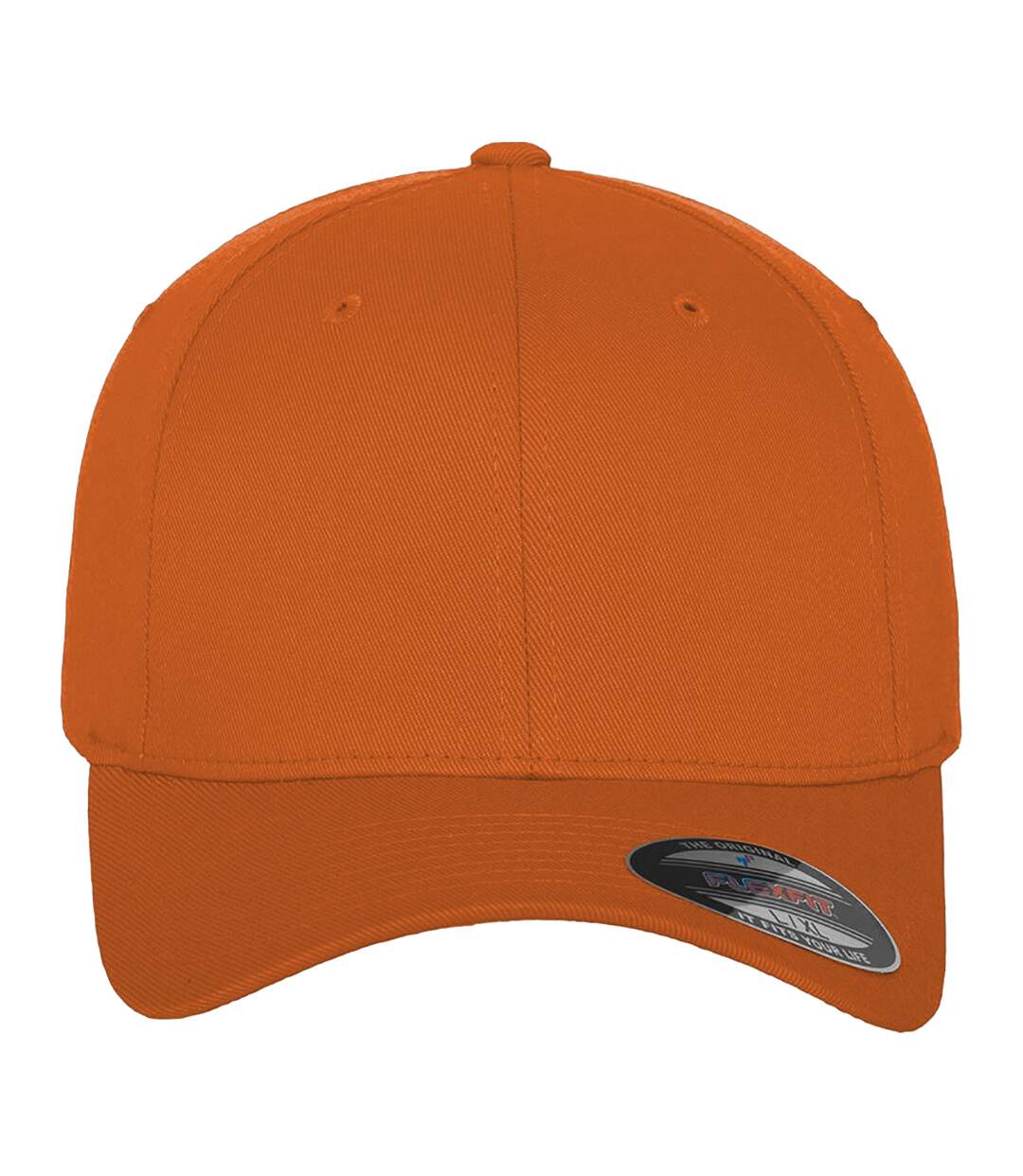 Casquette de baseball homme orange Yupoong-3